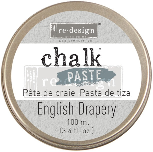 Prima Re-Design Chalk Paste 100ml English Drapery