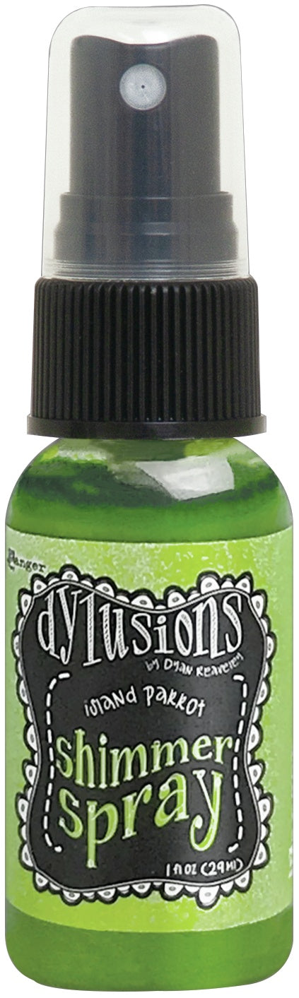 Dylusions Shimmer Sprays 1oz Island Parrot
