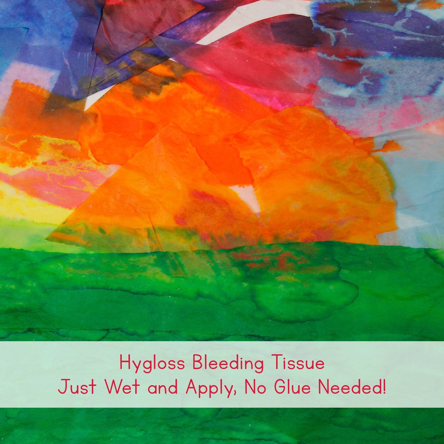 Hygloss Tissue Assortment 12"X18" 50/Pkg Bleeding
