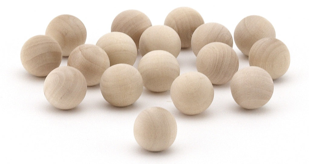 Hygloss Wood Balls 3/4" 18/Pkg 