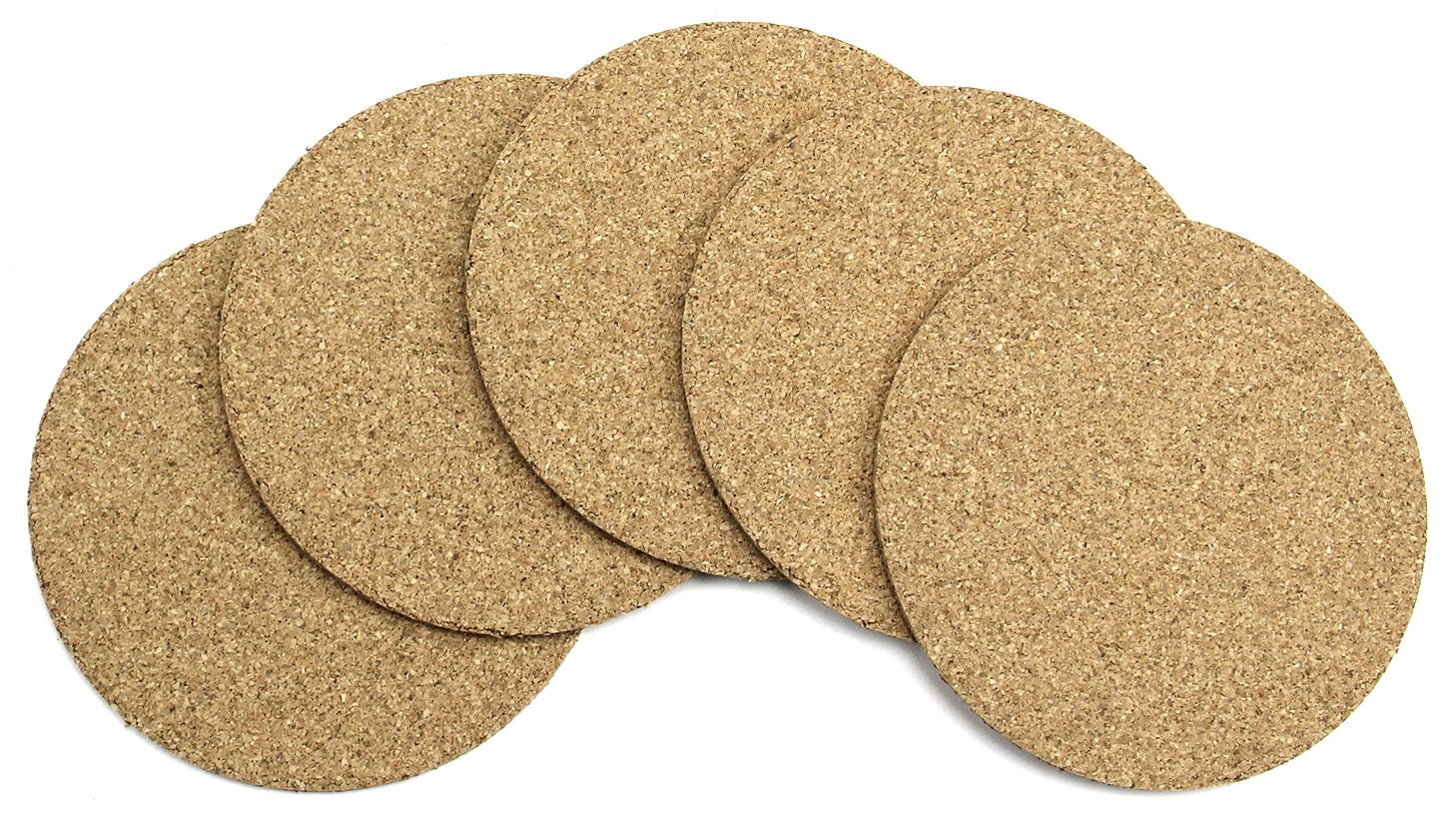 Hygloss Cork Coasters 4" Round 6/Pkg 