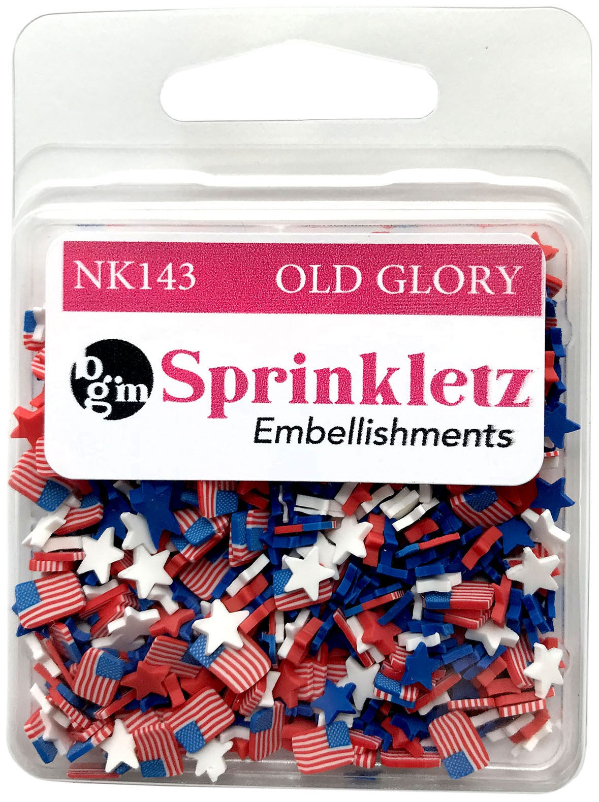 Buttons Galore Sprinkletz Embellishments 12g Old Glory