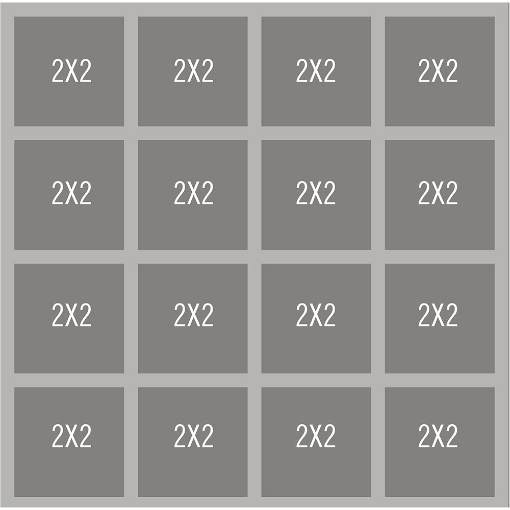 Simple Stories Simple Pages Page Template (1) 16-2"X2"
