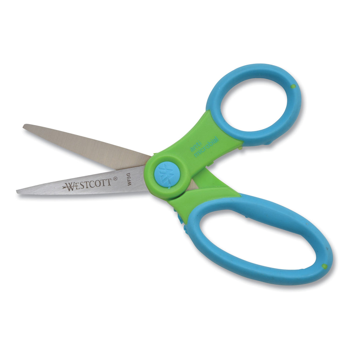 Westcott® Soft Handle Kids Scissors with Antimicrobial Protection, 5" Pointed