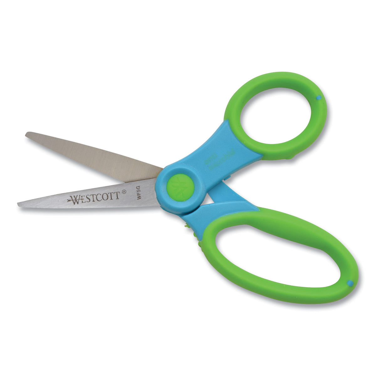 Westcott® Soft Handle Kids Scissors with Antimicrobial Protection, 5" Pointed