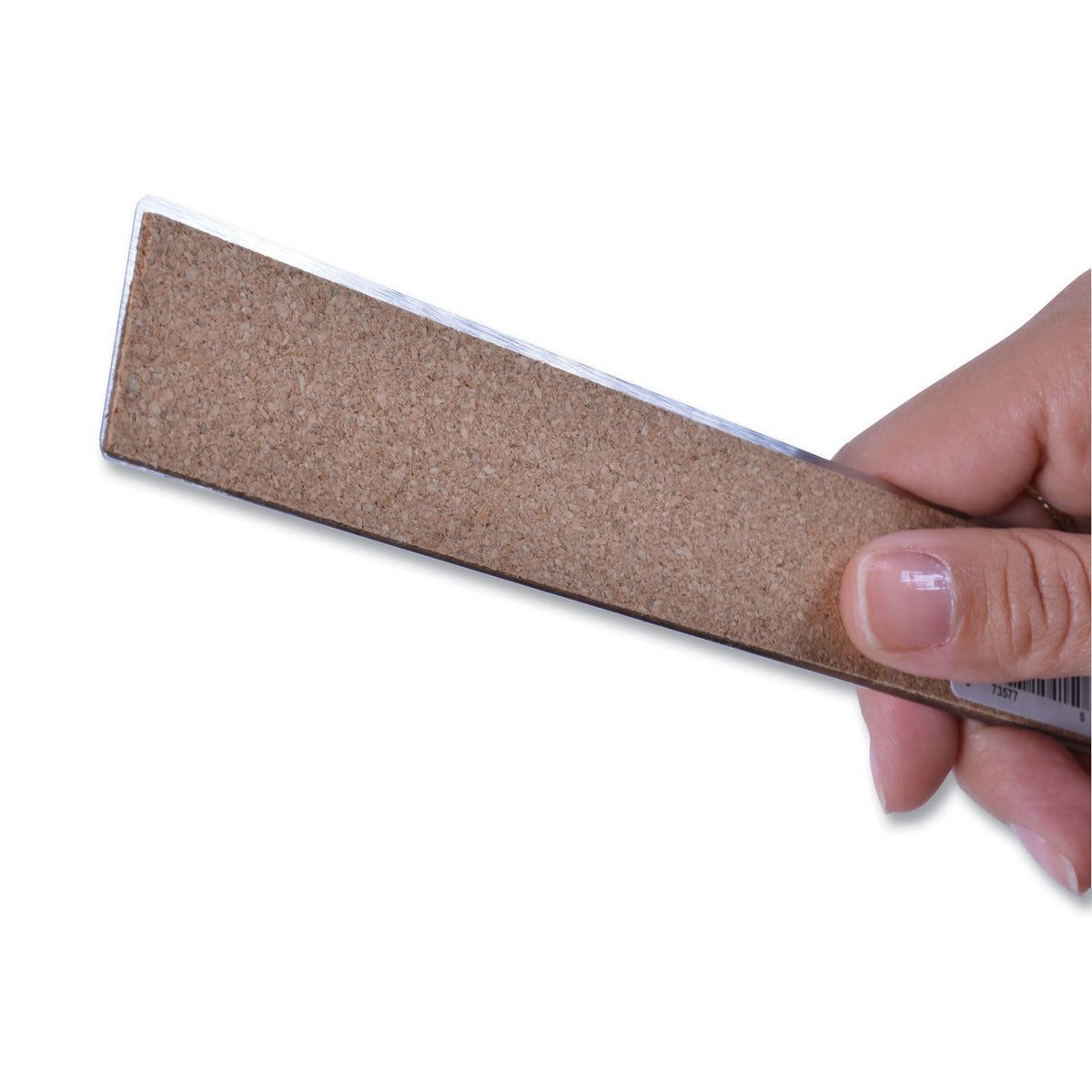 Westcott® Stainless Steel Office Ruler With Non Slip Cork Base, 12"