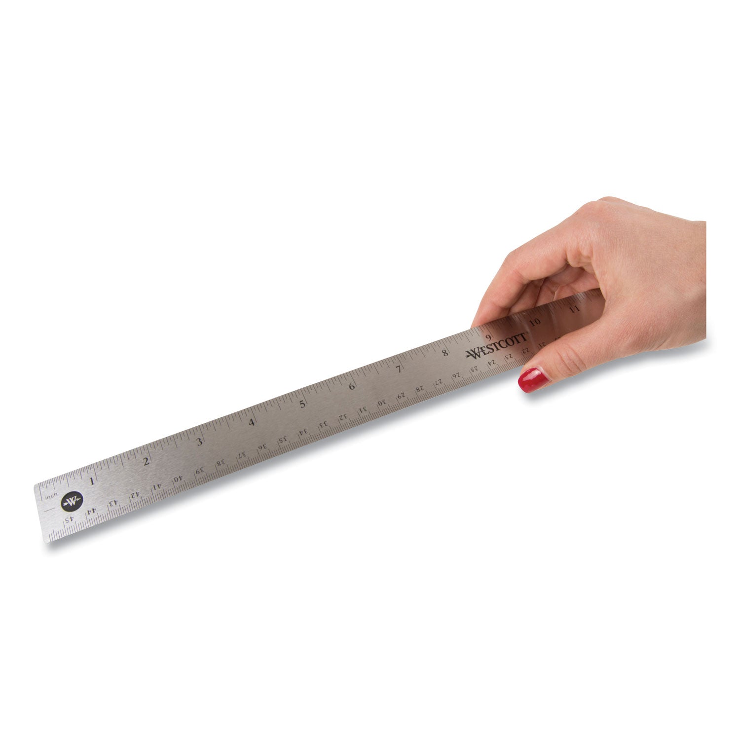 Metal Ruler 18" 