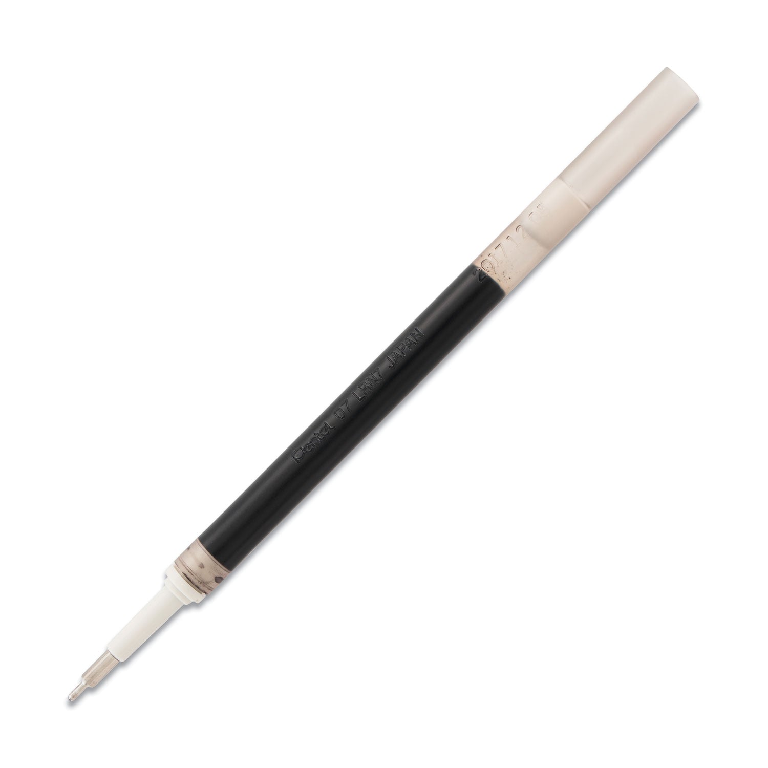 Pentel® Refill for Pentel EnerGel Retractable Liquid Gel Pens, Medium, Black Ink