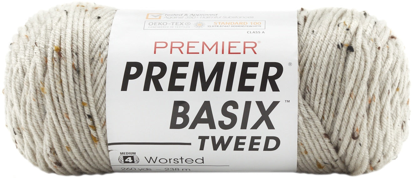 Premier Yarns Basix Tweed Yarn-Aran Tweed