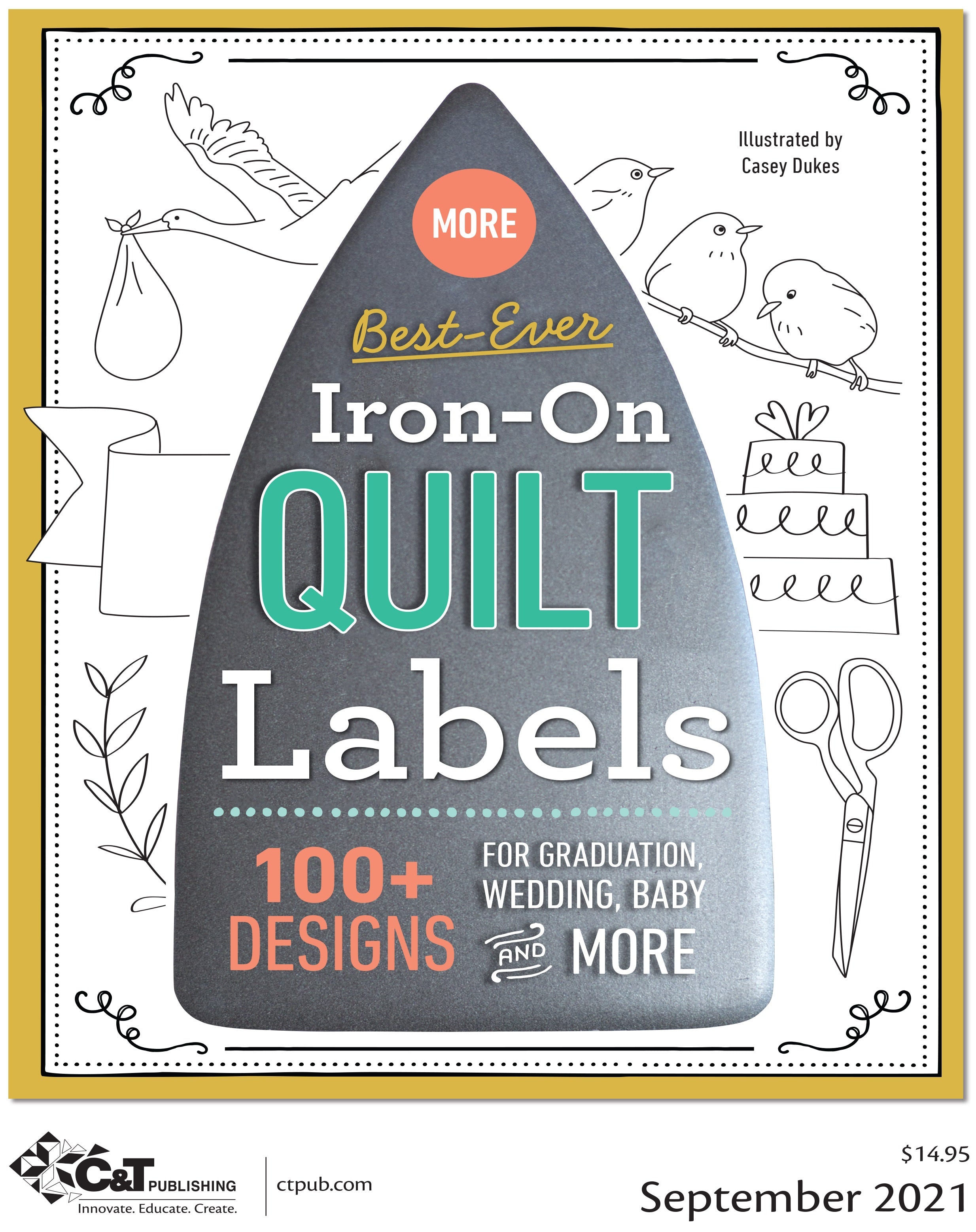 More Best-Ever Iron-On Quilt Labels-Variety Of Styles