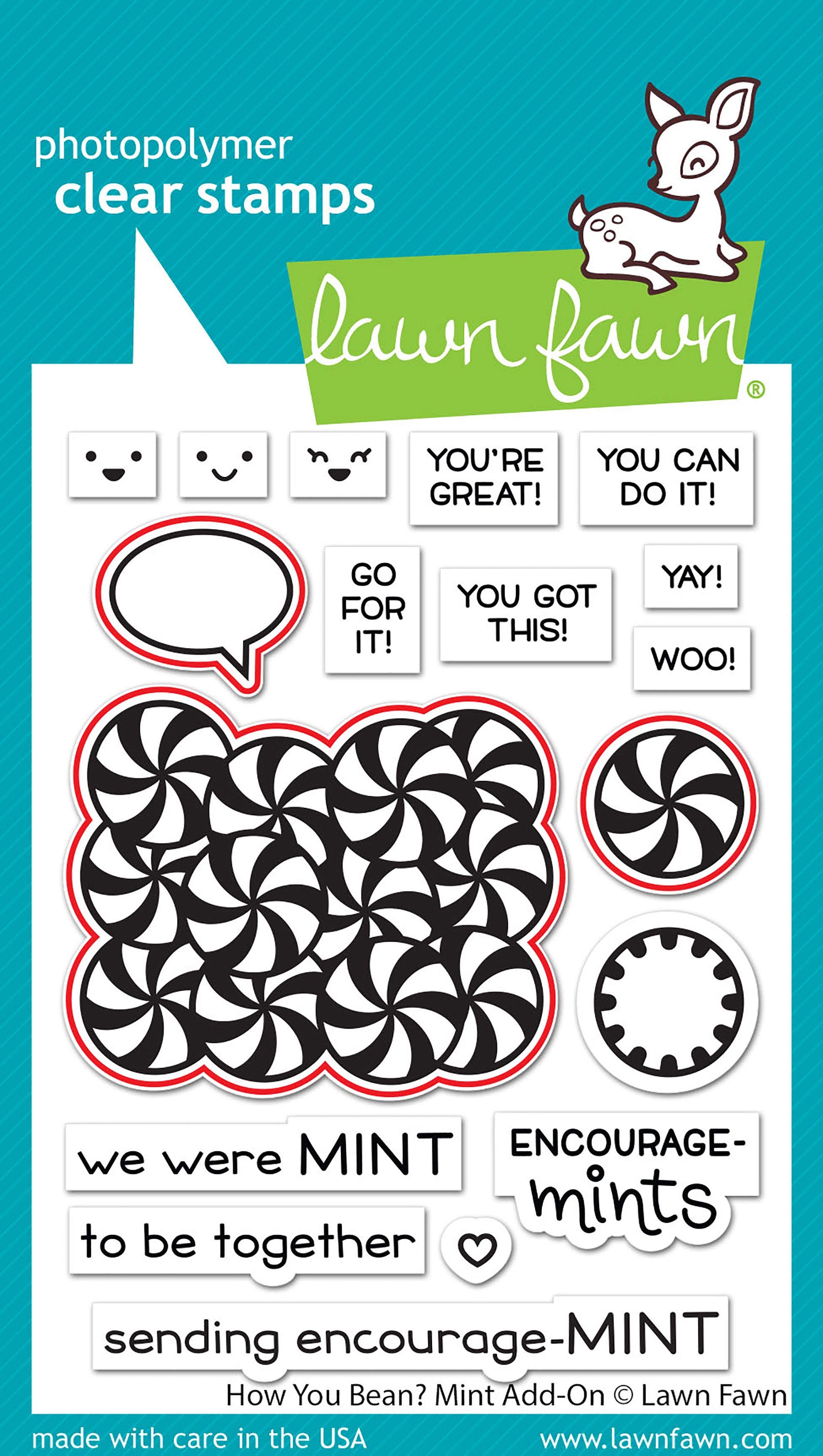 Lawn Cuts Custom Craft Die How You Bean? Mint Add-On