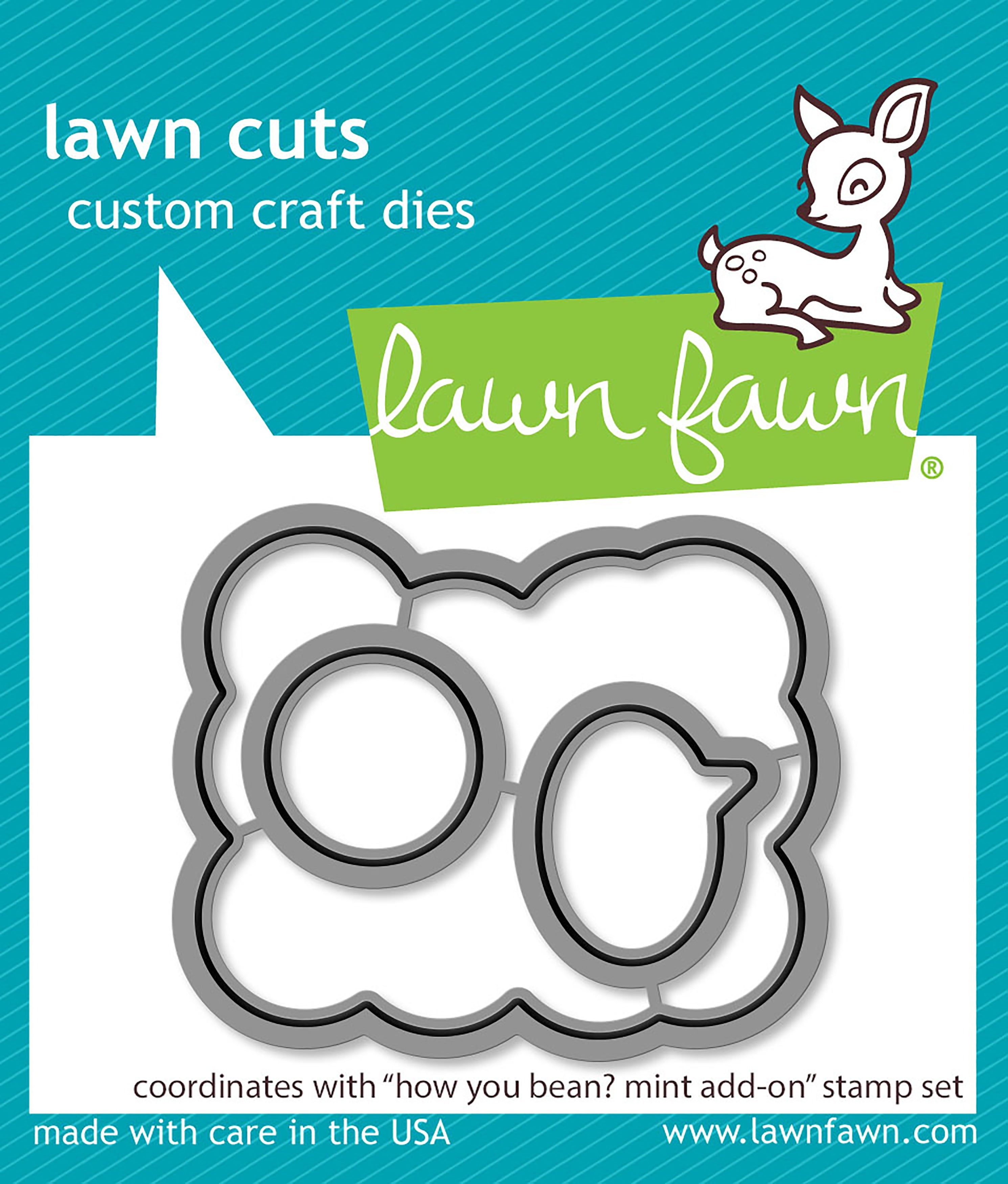 Lawn Cuts Custom Craft Die How You Bean? Mint Add-On