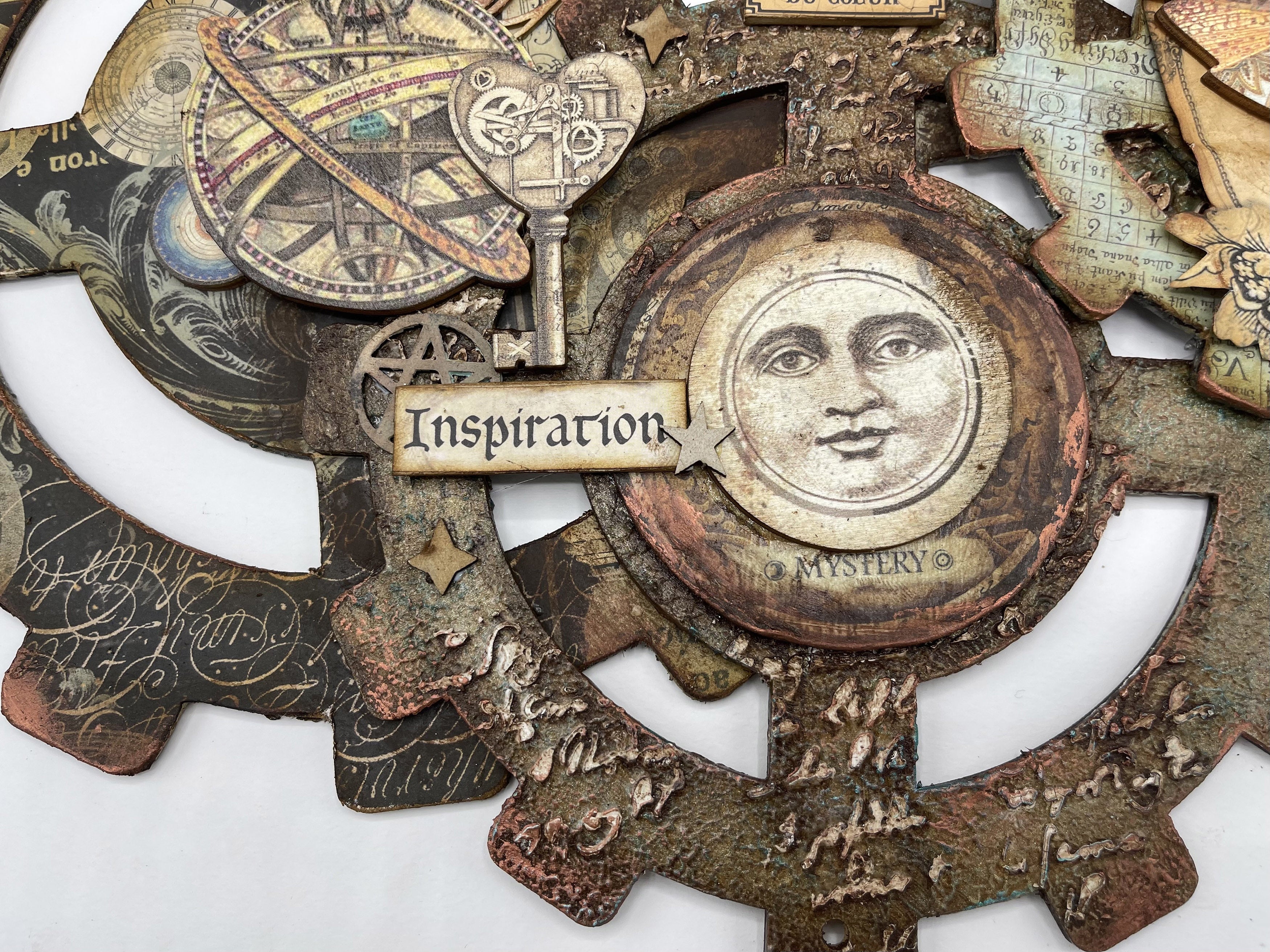 Stamperia Wooden Shapes A5 Alchemy