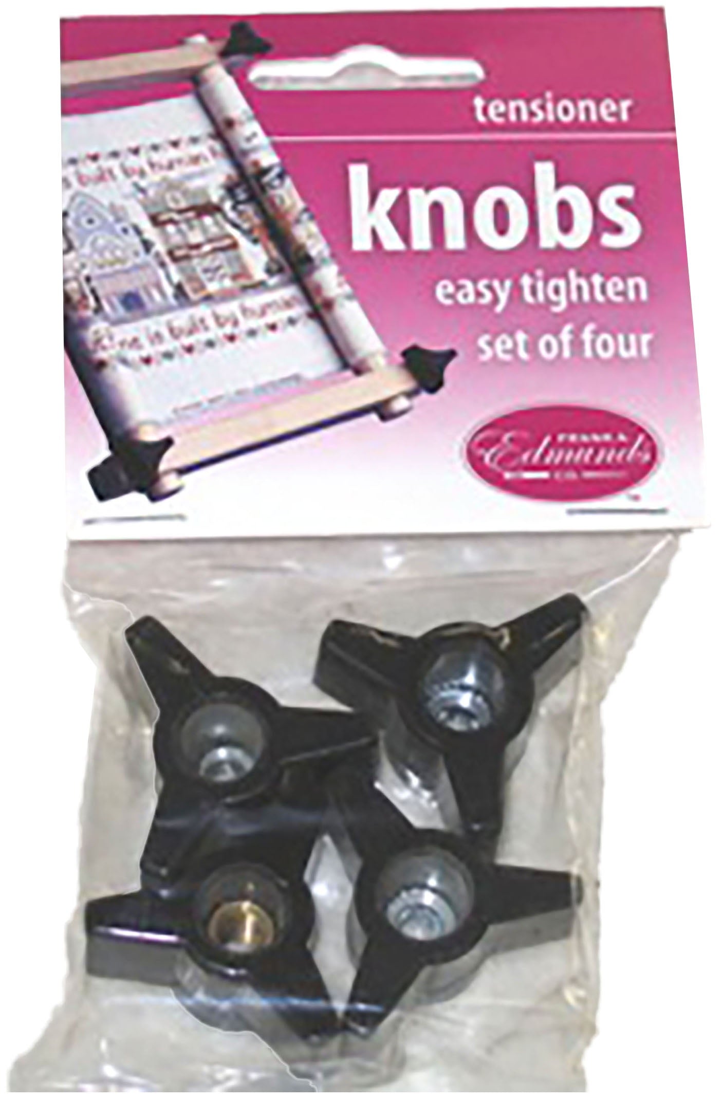 Frank A. Edmunds Frame And Floor Stand Plastic Tension Knobs-4/Pkg