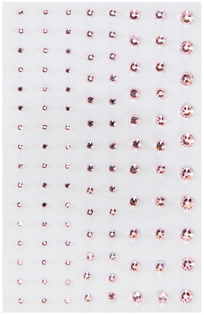 Spellbinders Color Essentials Gems 108/Pkg Pink Mix
