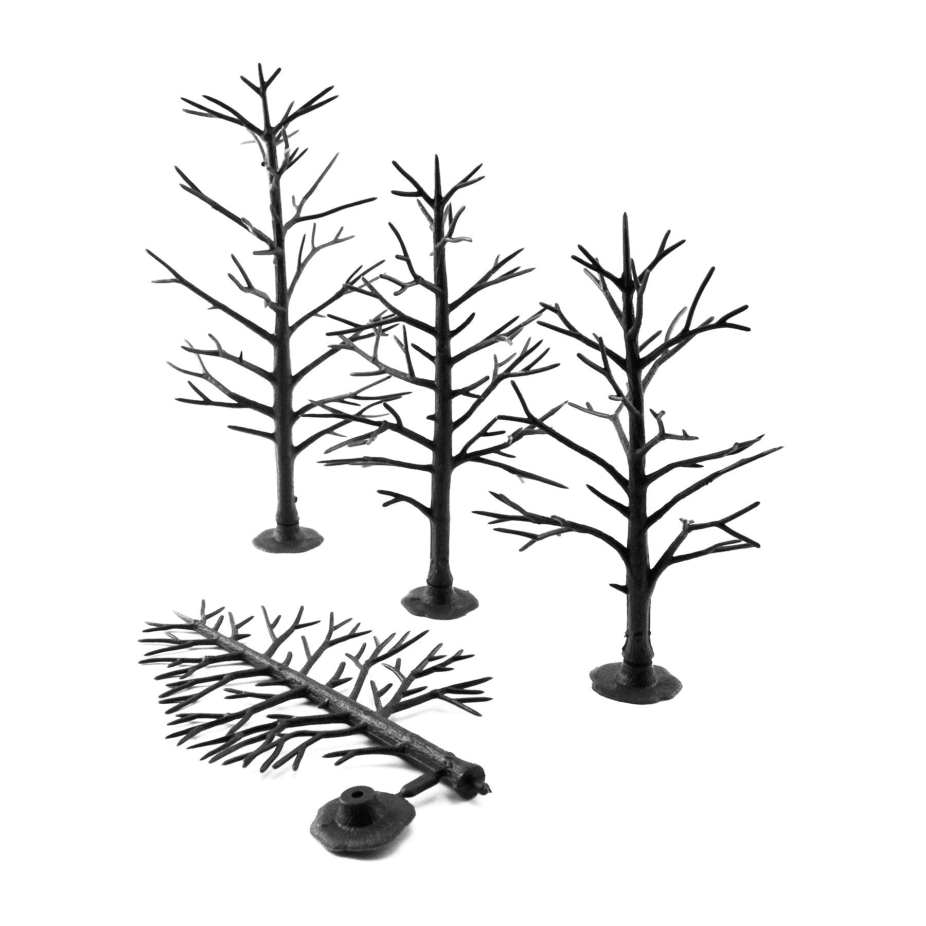 Plastic Tree Armatures 5" - 7" Deciduous (12)