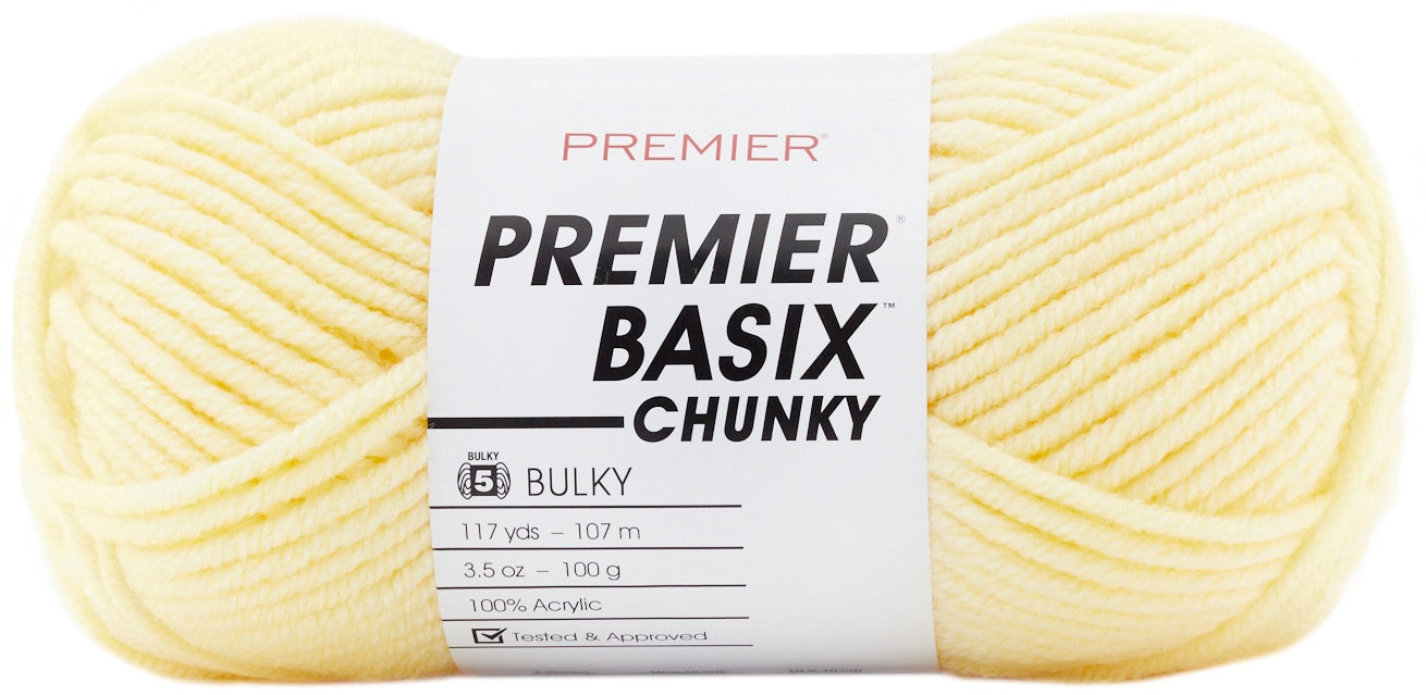 Premier Yarns Basix Chunky Yarn-Yellow