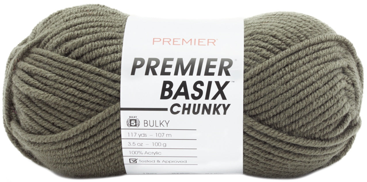 Premier Yarns Basix Chunky Yarn-Lichen