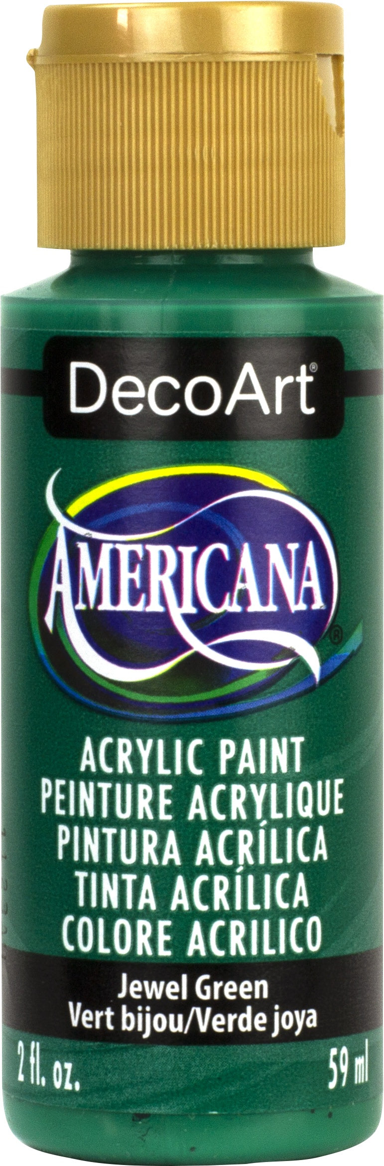 Americana Acrylic Paint 2oz-Jewel Green