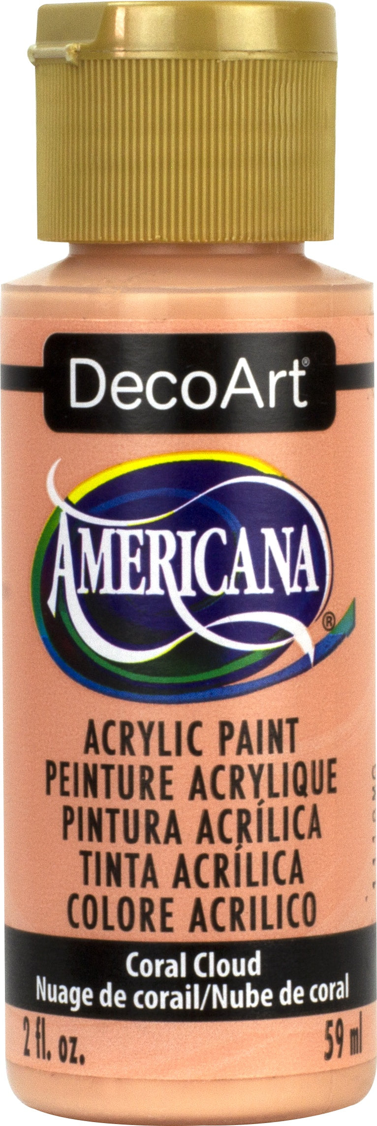 Americana Acrylic Paint 2oz-Coral Cloud