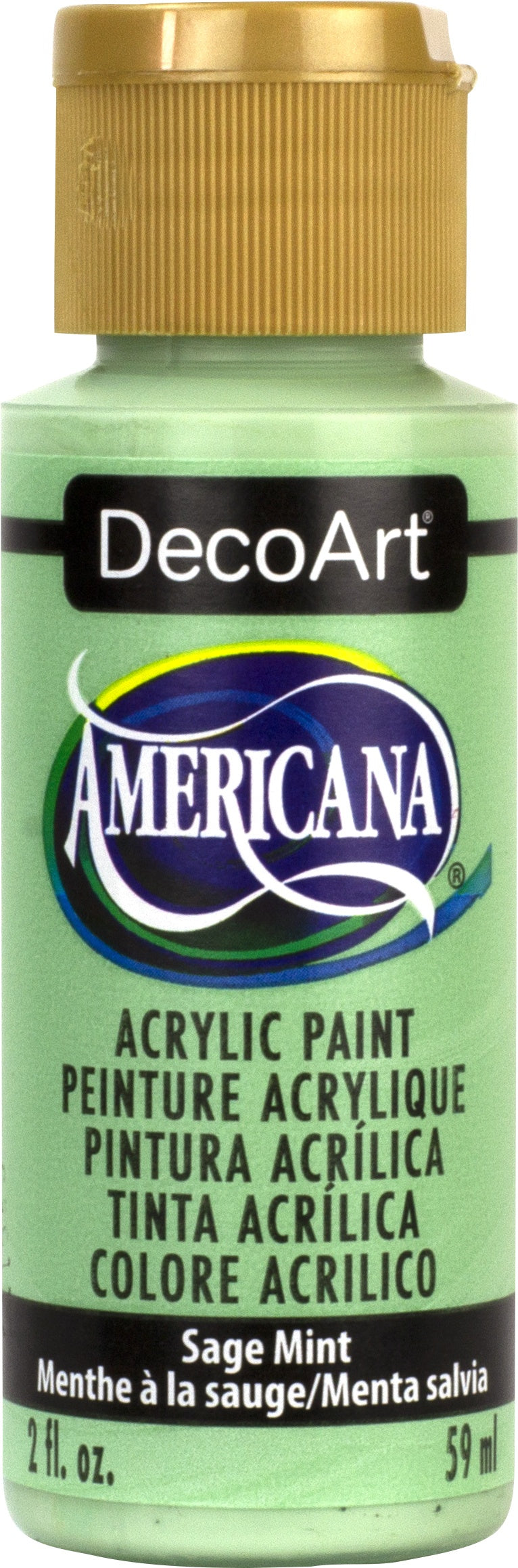 Americana Acrylic Paint 2oz-Sage Mint
