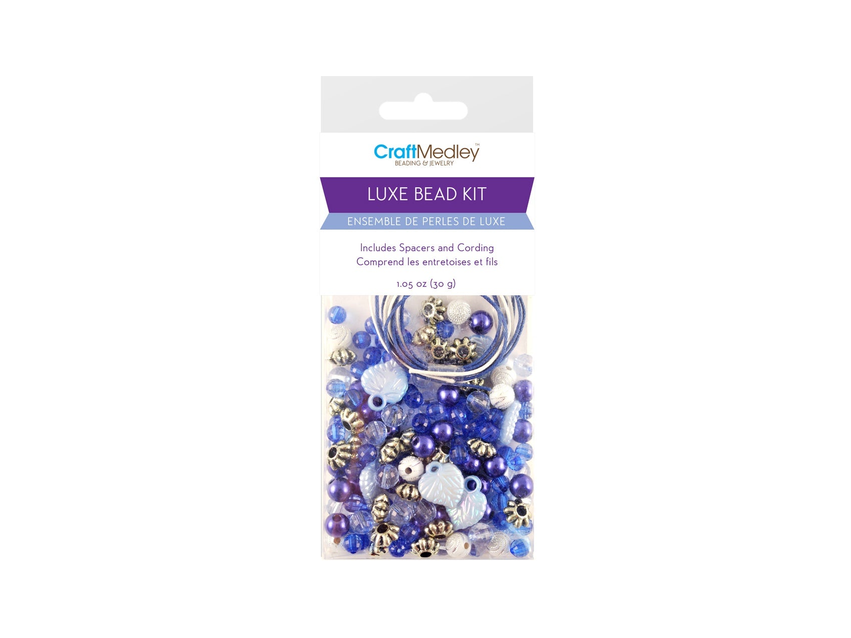 Multicraft Acrylic Bead Kit-Blue