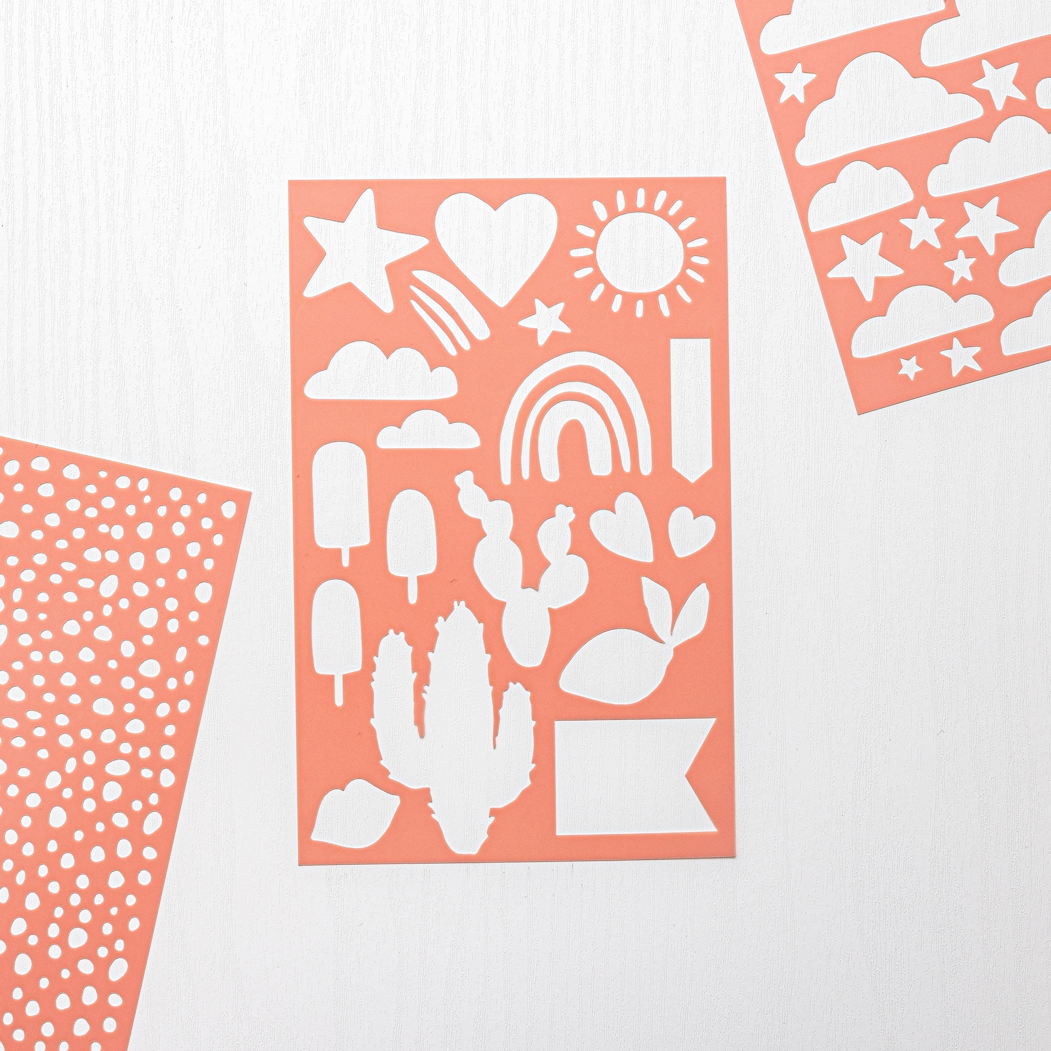 Heidi Swapp Sun Chaser Stencils 3/Pkg