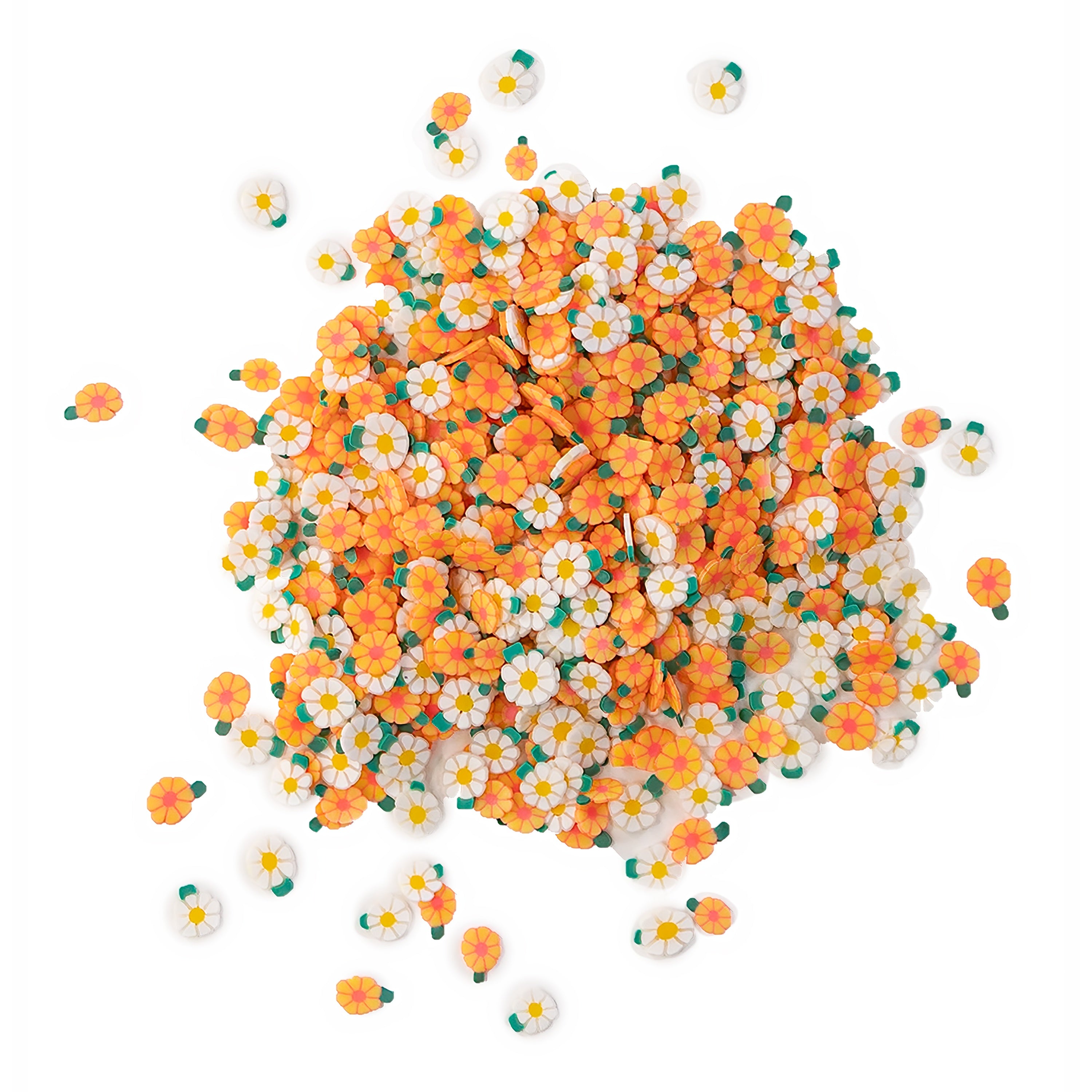 Buttons Galore Sprinkletz Embellishments 12g-Spring Daisies
