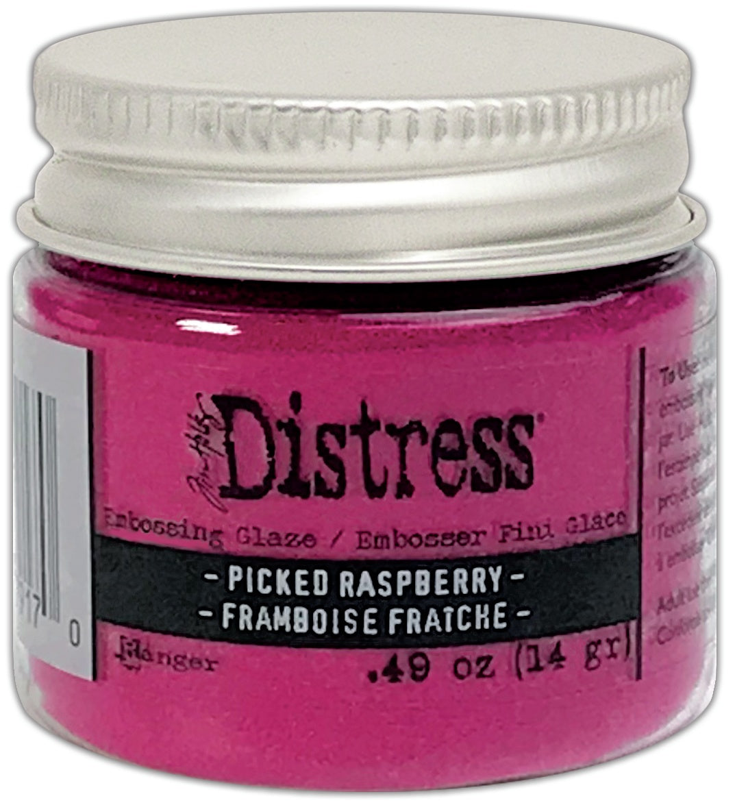 Tim Holtz Distress Embossing Glaze-Picked Raspberry