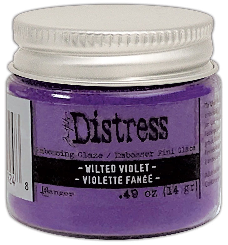 Tim Holtz Distress Embossing Glaze-Wilted Violet