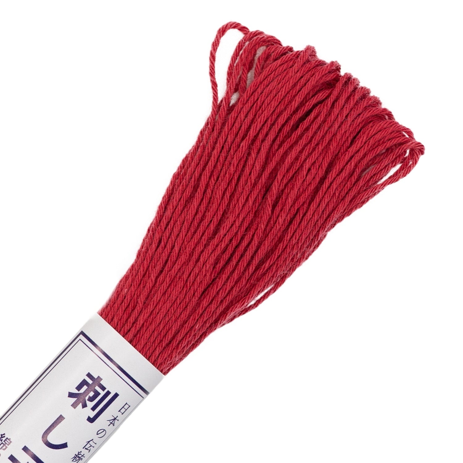 Olympus Sashiko Cotton Thread 22yd - Solid-Rose Red