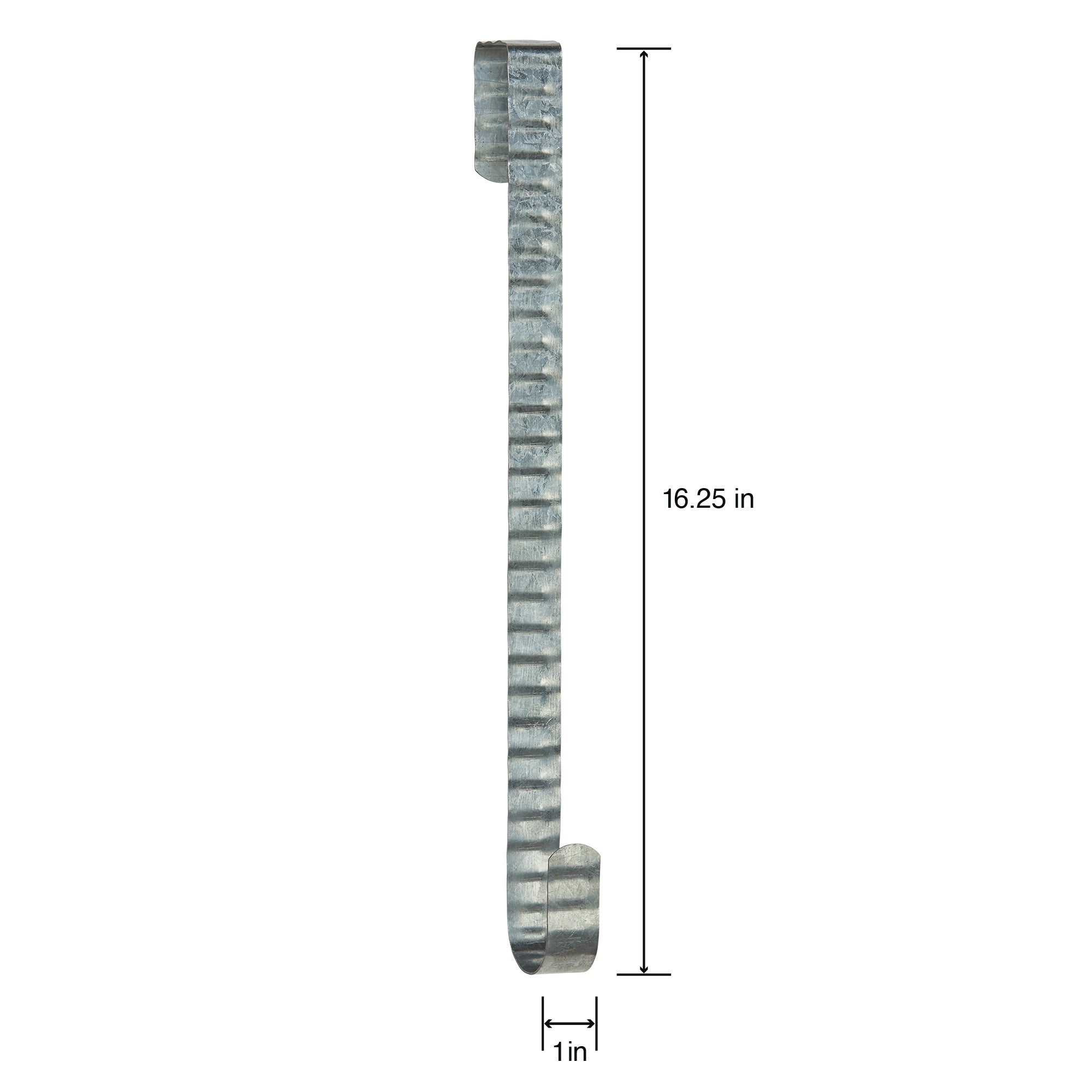 FloraCraft Aluminum Wreath Hanger Corrugate-16.25"