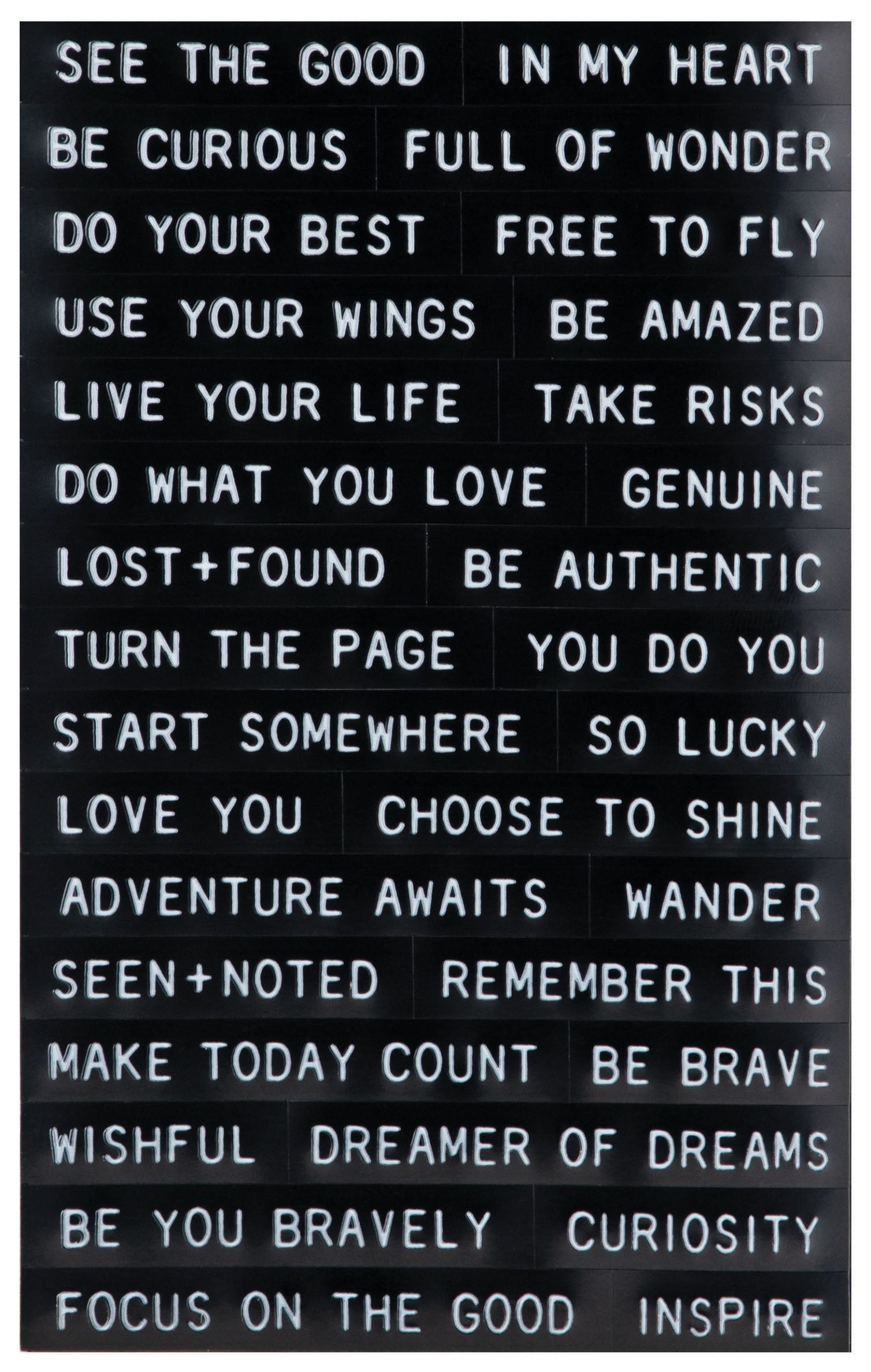 Idea-Ology Sentiments Label Stickers 64/Pkg-Thoughts