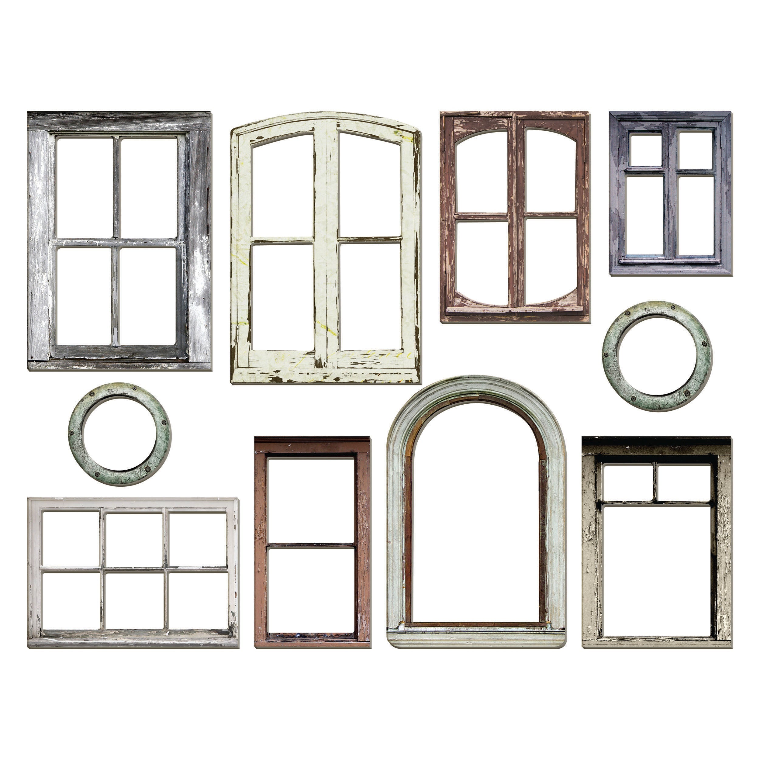Idea-Ology Baseboard Frames 10/Pkg-Window