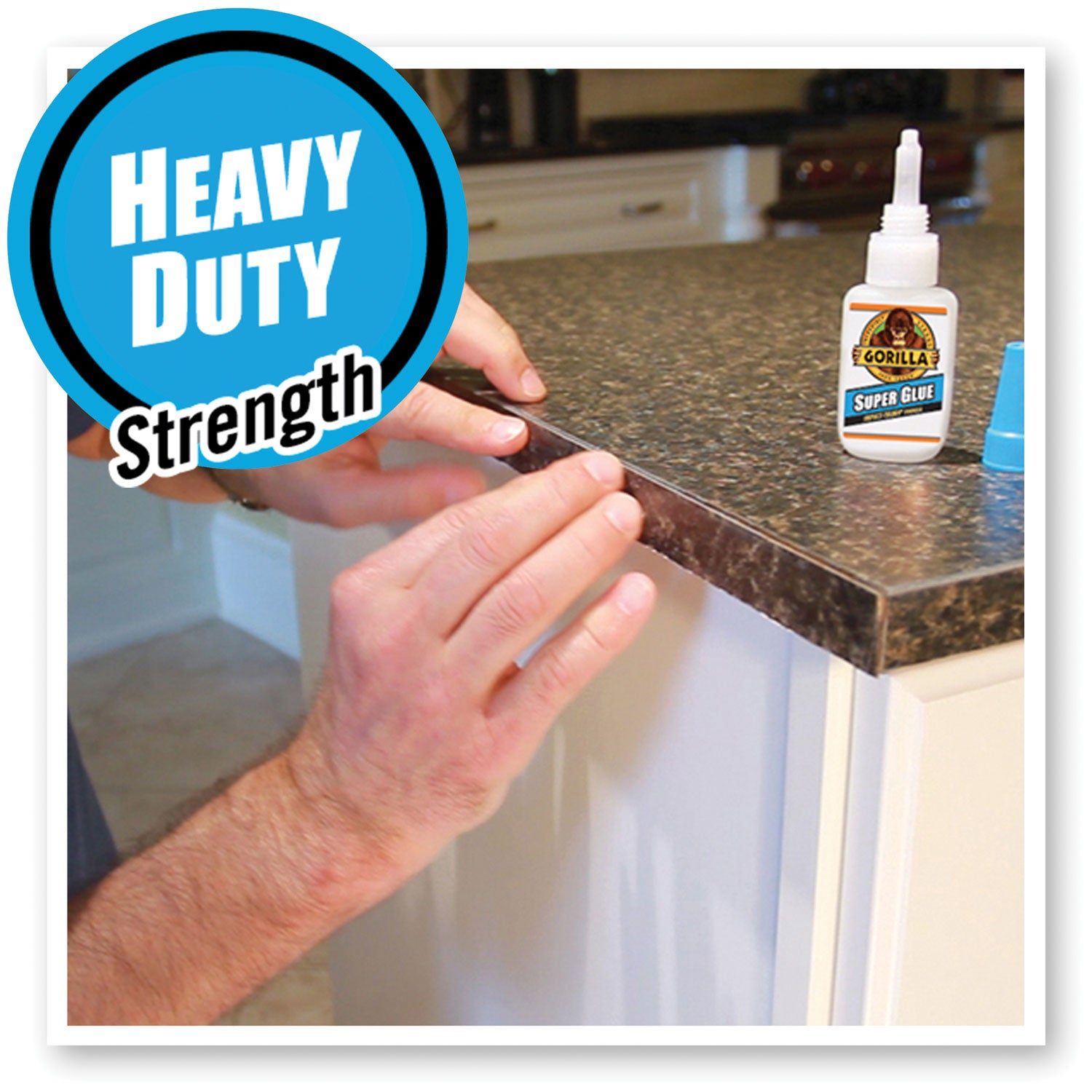 Gorilla Glue® Instant Bond Superglue, 15 g Bottle, Translucent