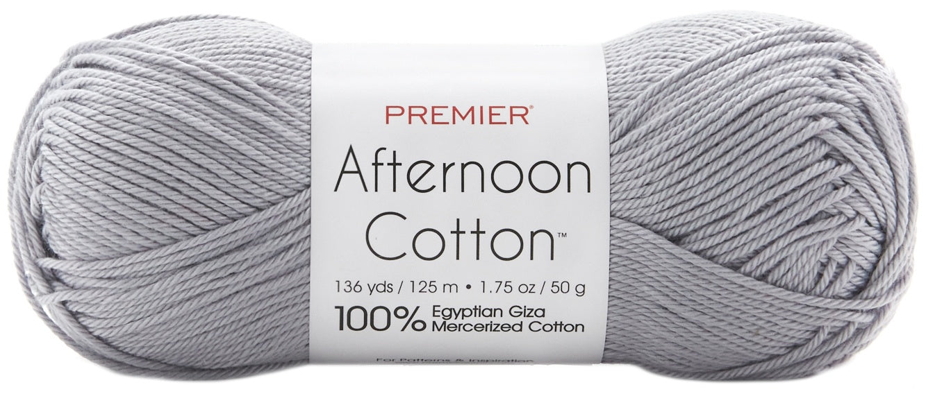Premier Yarns Afternoon Cotton Yarn-Fog