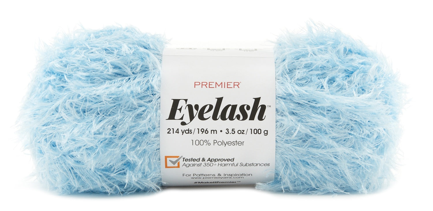 Premier Yarns Eyelash Yarn-Sky