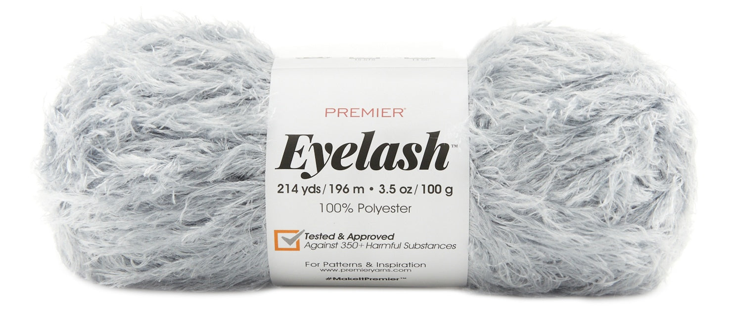 Premier Yarns Eyelash Yarn-Grey