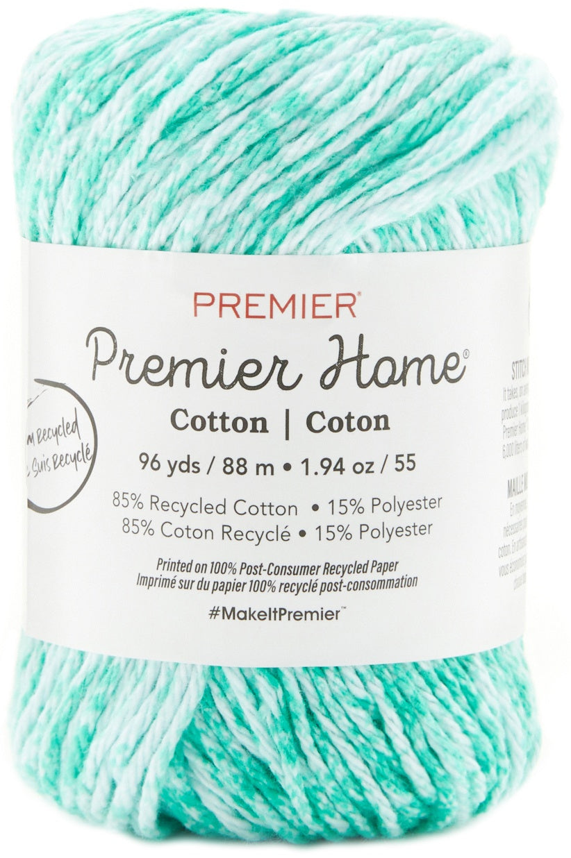 Premier Yarns Home Cotton Yarn - Multi-Spring Green