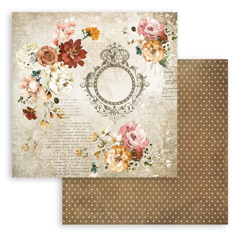 Stamperia Double-Sided Paper Pad 8"X8" 10/Pkg-Garden Of Promises, 10 Designs/1 Each