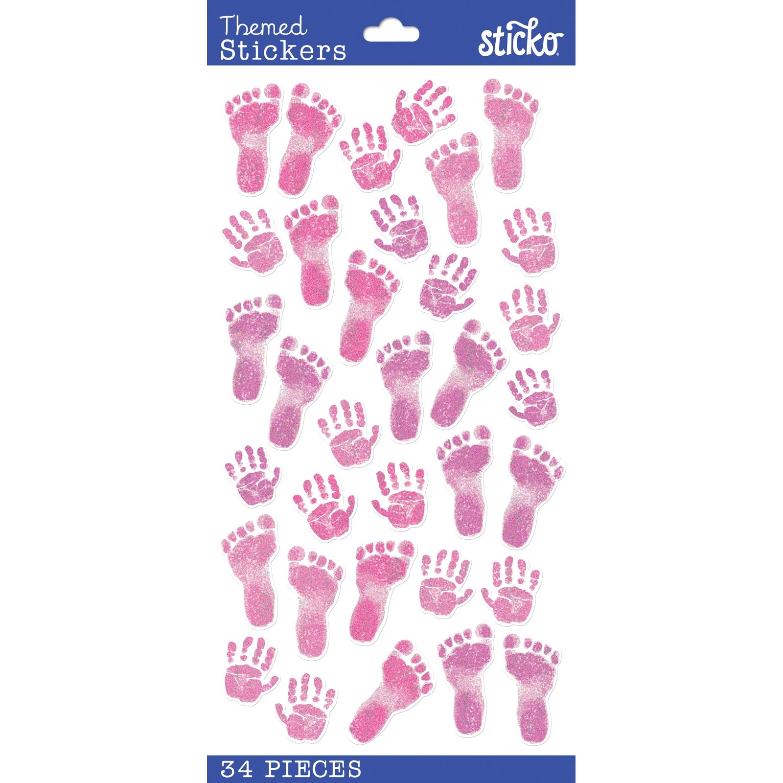 Sticko Themed Stickers-Pastel Baby Girl Prints