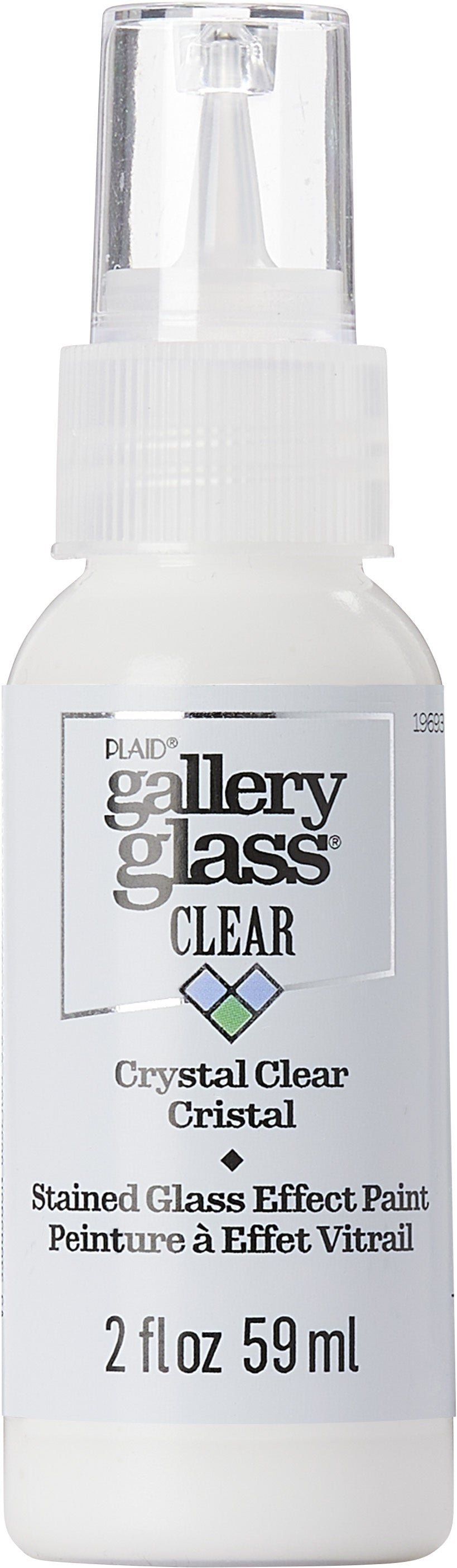 FolkArt Gallery Glass Paint 2oz-Crystal Clear