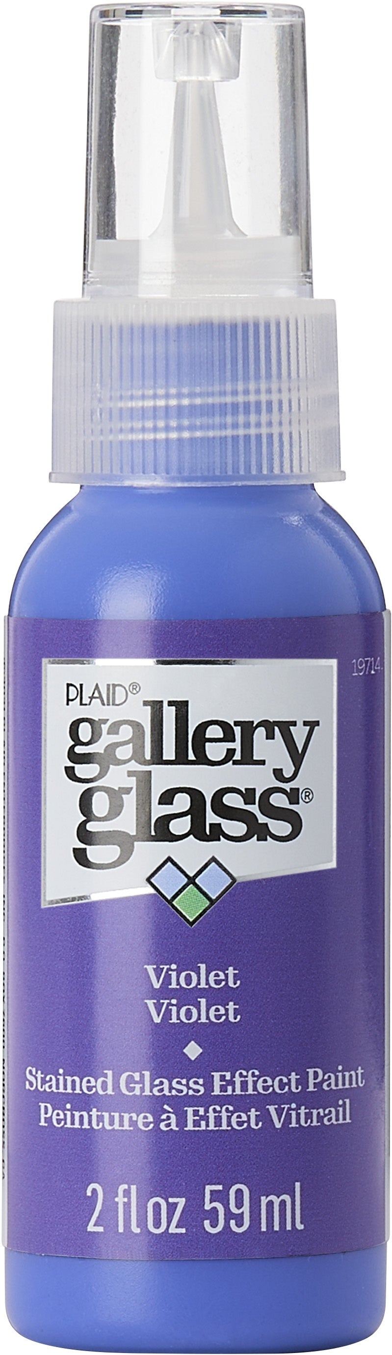 FolkArt Gallery Glass Paint 2oz-Violet