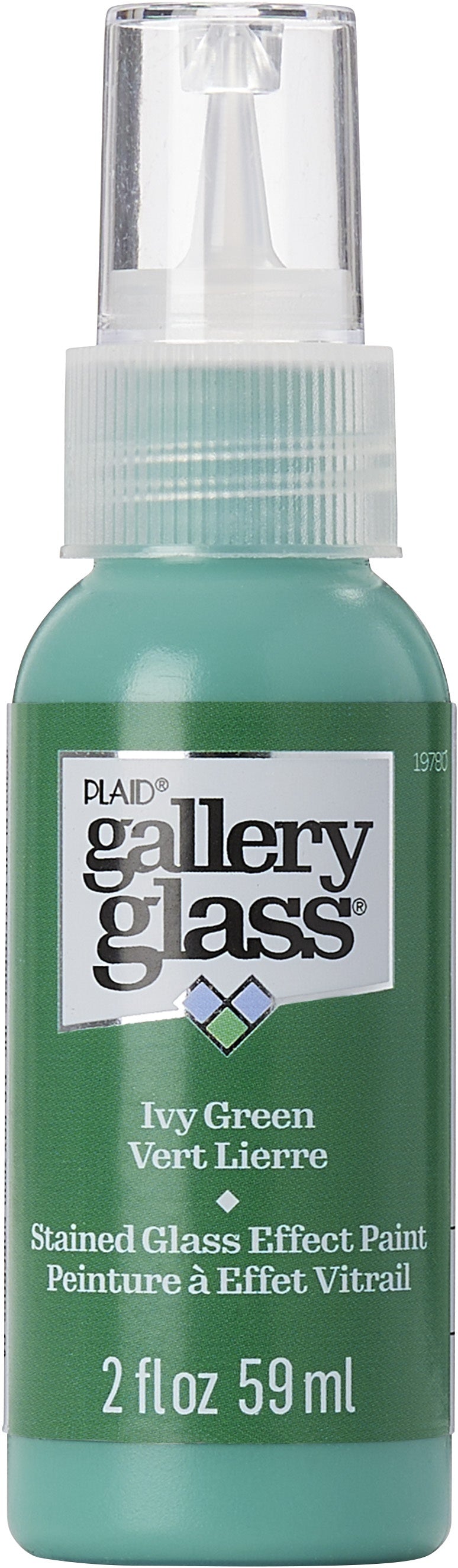 FolkArt Gallery Glass Paint 2oz-Ivy Green
