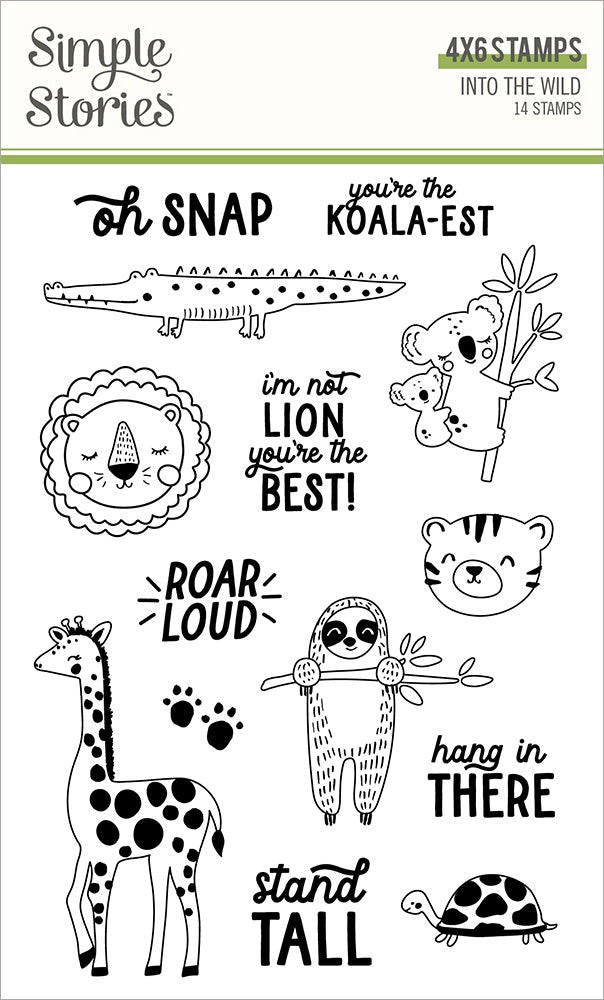 Into The Wild Photopolymer Clear Stamps
