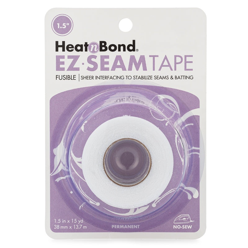 HeatnBond EZ Seam Iron-On Fusible Batting & Seam Tape-1.5"X15yd
