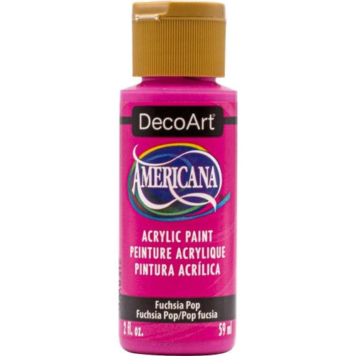 Americana Acrylic Paint 2oz-Fuchsia Pop
