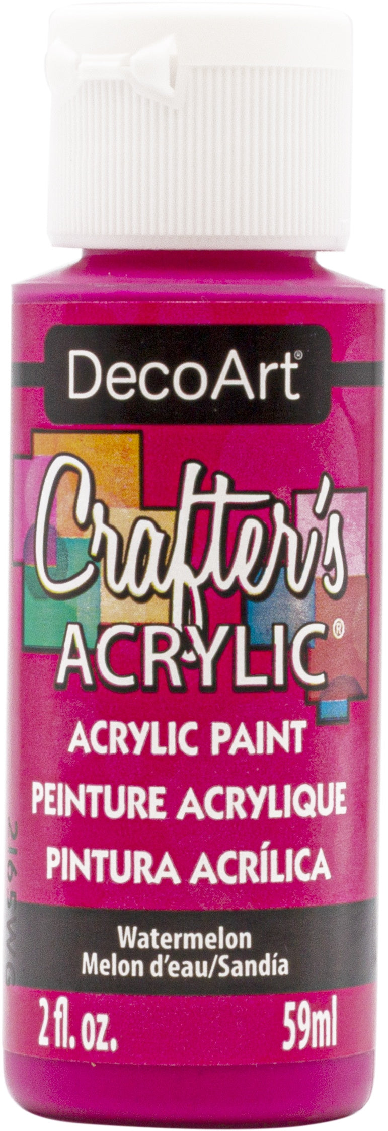 Crafter's Acrylic All-Purpose Paint 2oz-Watermelon