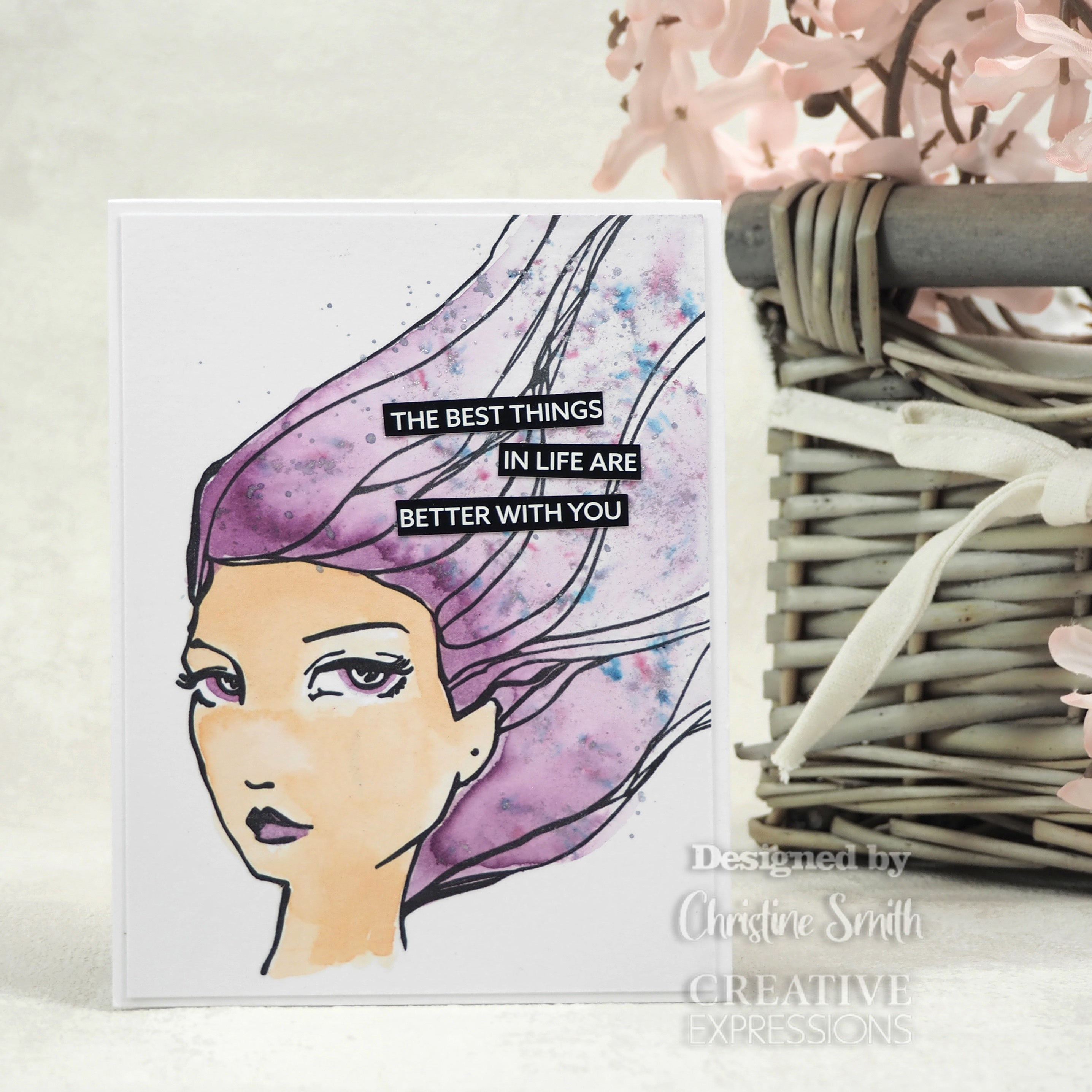 Creative Expressions Wordies Sentiment Sheets 6"X8" 4/Pkg-Friendship