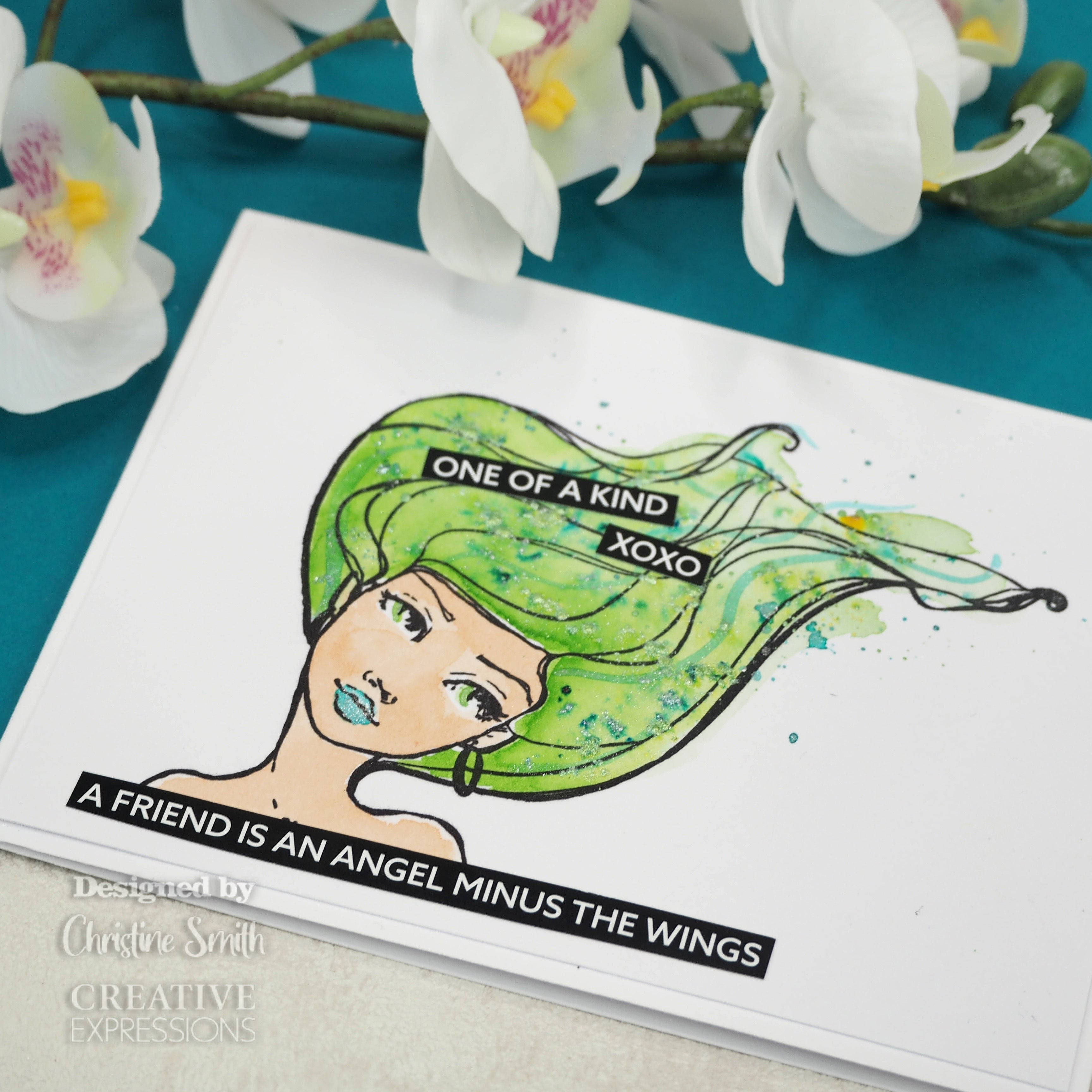 Creative Expressions Wordies Sentiment Sheets 6"X8" 4/Pkg-Friendship